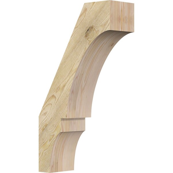 Ekena Millwork 6"W x 16"D x 28"H Balboa Rough Sawn Knee Brace, Douglas Fir BRC06X16X28BOA00RDF - main
